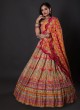 Designer Multi Color Lehenga Choli For Wedding